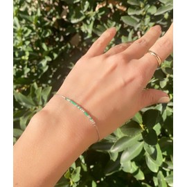 Live Gems | Mothers Day Gift I Love You Morse Code Bracelet, I Love You Gift from Daughter, Sister Gifts, Morse Code Bracelet, Hidden Message Gift, Mothers Bracelet