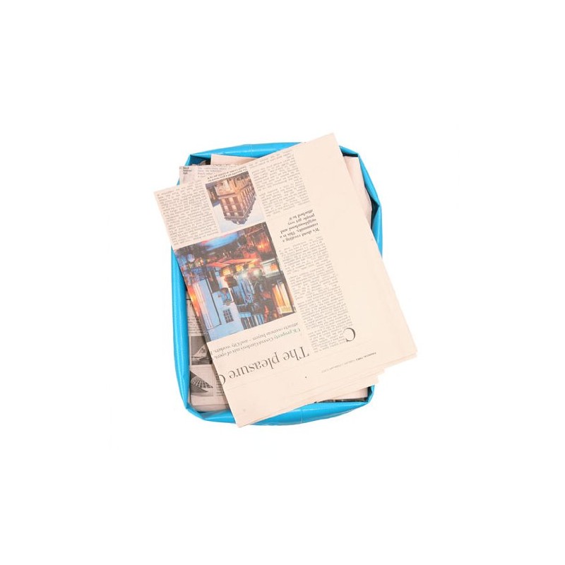 Tarp Bag Round Large Light Blue