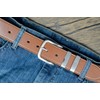 Ossi 38mm Belt with Double Loop for Men in Black,