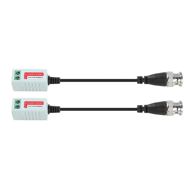 HD Video Balun CCTV BNC Video Balun Transceiver Cable for