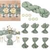 Sage Green Table Decor Set of 13 - 1 10FT