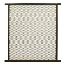 Unique Home Designs 30 in. x 30 in. Bronze Steel Pet Grille