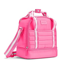 Fit & Fresh Lunch Bag, Includes Meal Prep Set and Ice Pack, Pink