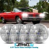 SJMYXCLW For Oldsmobile Delta 88 1965-1975 5-3/4 5.75"INCH Headlights Hi-Lo