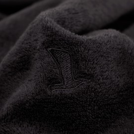 Möve Superwuschel Hand Towel, Black , 30x50 cm