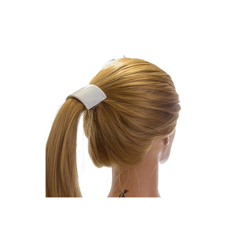 1 x Plait Holder 5.6 x 4 cm in Navy