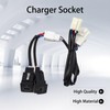 YananAC USB Charging Socket Quick Charger Double QC3.0 PD Charger