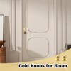 PmLwakiR 6 PCS 25MM Modern Handles Knobs Round Shaped Dresser