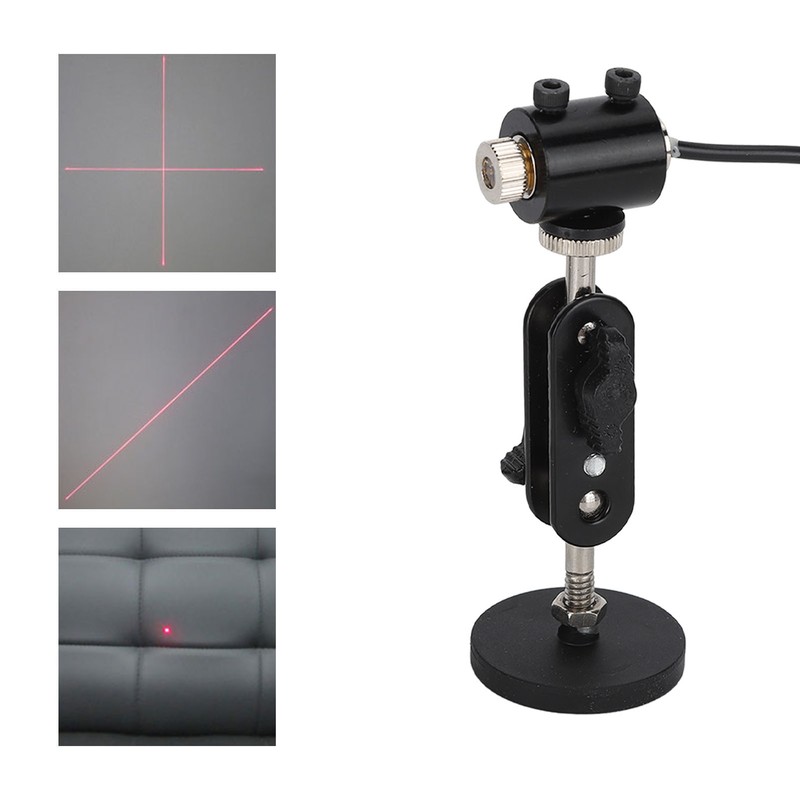 Red Line Laser Module Positioning Light Alignment Locator Magnetic Mount