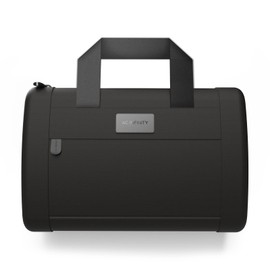 AC Infinity Smell Proof Handbag, Odor Locking Stash Bag with 900D Nylon Fabric and Carbon Filter Lining, Travel Pouch, Smellproof Odorless Stash Bag, Black