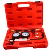 New Cylinder Dual Gauge Leakdown Tester, Engine Cylinder Leak Down
