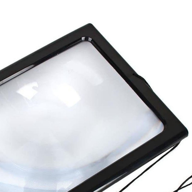 Reading Magnifying Glass 3X Foldable Hands Free Large Page Magnifier