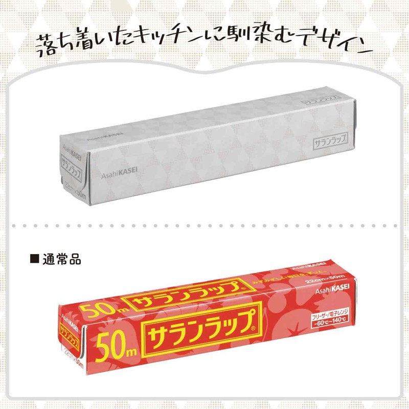 [Limited Design] [Set of Different Sizes] Saran Wrap 11.8 x