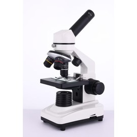 Microscope for Adults & Kids-40X-2500X High-Power Compound Microscope for Students, School Lab & Home Schooling,Equiped with Slides Set & Phone Holder