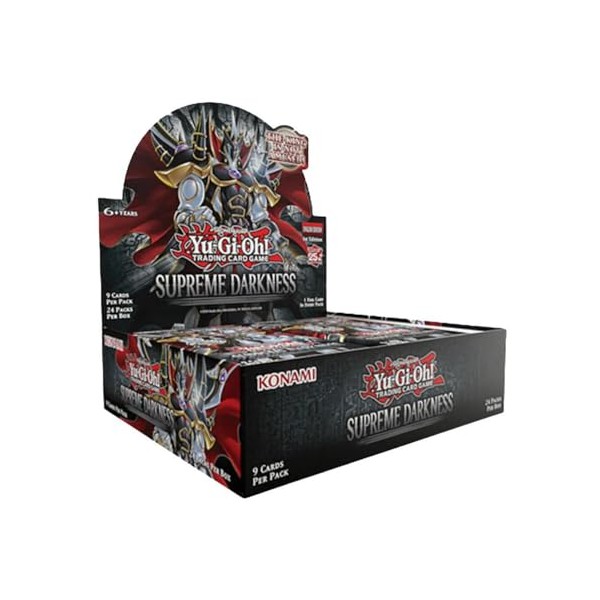 YuGiOh Supreme Darkness Trading Card Game 1st Edition Booster Box