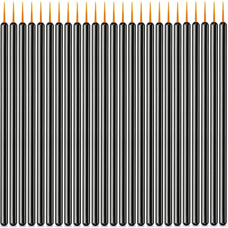 100 Pack Disposable Eyeliner Brush, JASSINS Eye liner Applicator Cosmetic