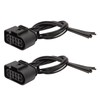 Taesayl Headlight Pigtail Connector for Kenw0rth T680, Halogen Headlamp Wiring