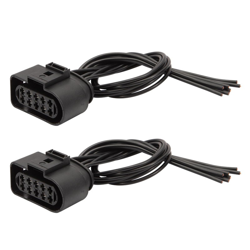 Taesayl Headlight Pigtail Connector for Kenw0rth T680, Halogen Headlamp Wiring