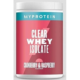 Myprotein Clear Whey Isolate Protein Powder - Cranberry and Raspberry Flavour, Refreshing, 20g Protein, 4g BCAA, Low Calorie, High Protein, Tropical Flavour - 870g, 20 Servings