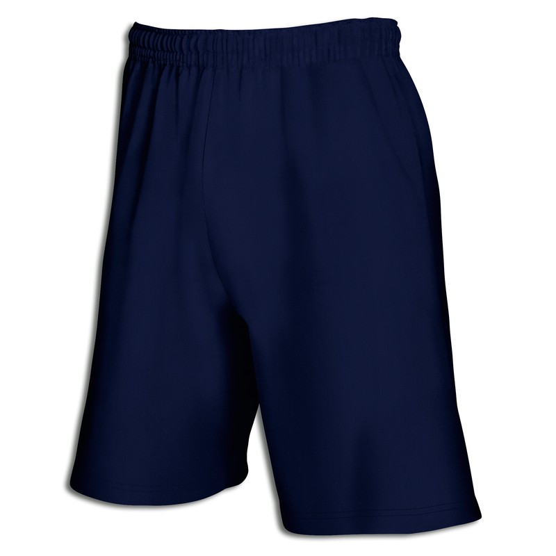 Fruit of the Loom Men's Lightweight Shorts, Deep Navy, Medium