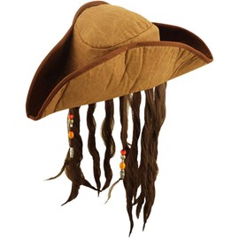 PIRATE HAT WITH HAIR