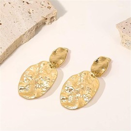 Hypoallergenic Beach Vacation Accessories, Chunky Gold Statement Earrings for Women, Starfish and Shell Drop Dangle Jewelry,Trendy Gold Chunky Earrings.