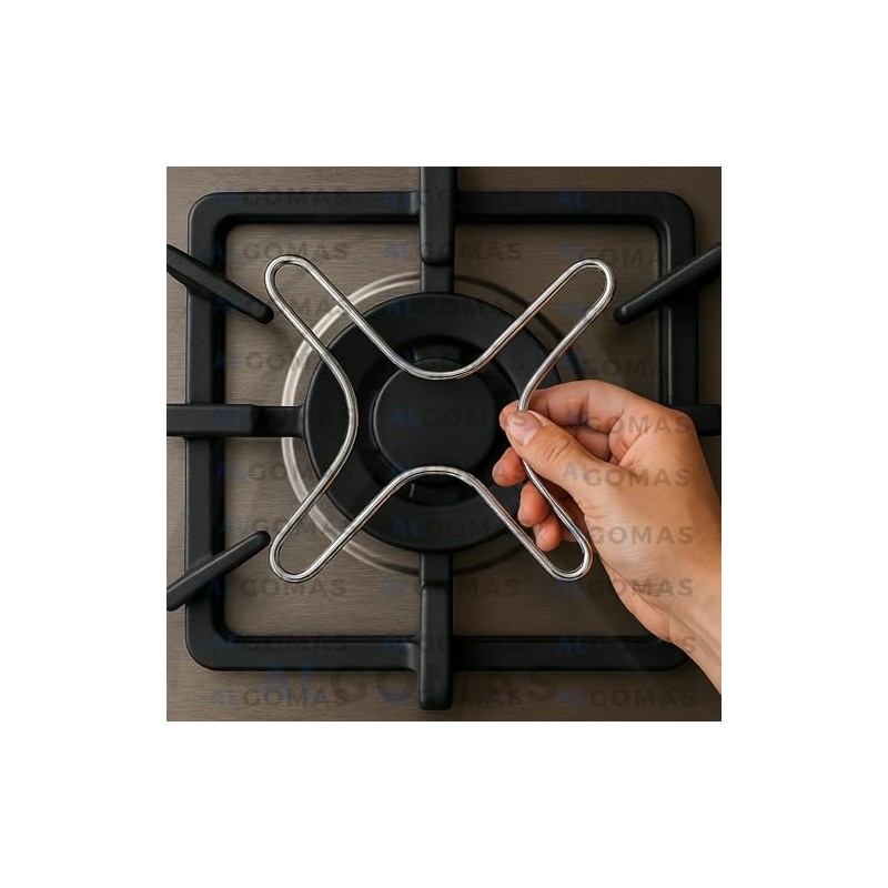 ALGOMAS® 2 Pack Gas Cooker Reducer Universal Adapter 13cm Sturdy