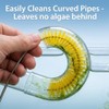 Cepillo de desagüe flexible, limpiador de nailon, manguera elástica de