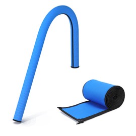 Ciweisah Pool Handrail Covers Slip Resistant Rail Grip Swim Railing Covers with Zipper Pool Handle for Swimming Sleeve Protector (6FT-1)