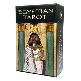 78 Miniature Tarot Divination Cards (Egyptian Tarot Mini), Japanese Instruction Manual Included (English Language Not Guaranteed)