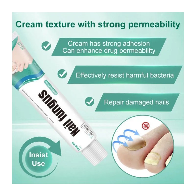 Ungüento Para Hongos En Las Uñas Tratamiento Efectivo 20g