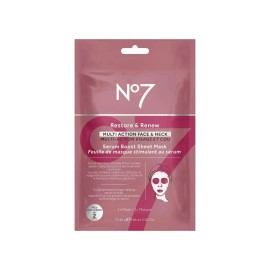 No. 7 Skin Treatment Mask Pack of 4 Nourishing Multi Action Formula for All Skin Tones