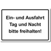 Plastic Sign 30 x 20 cm PVC (Weatherproof)