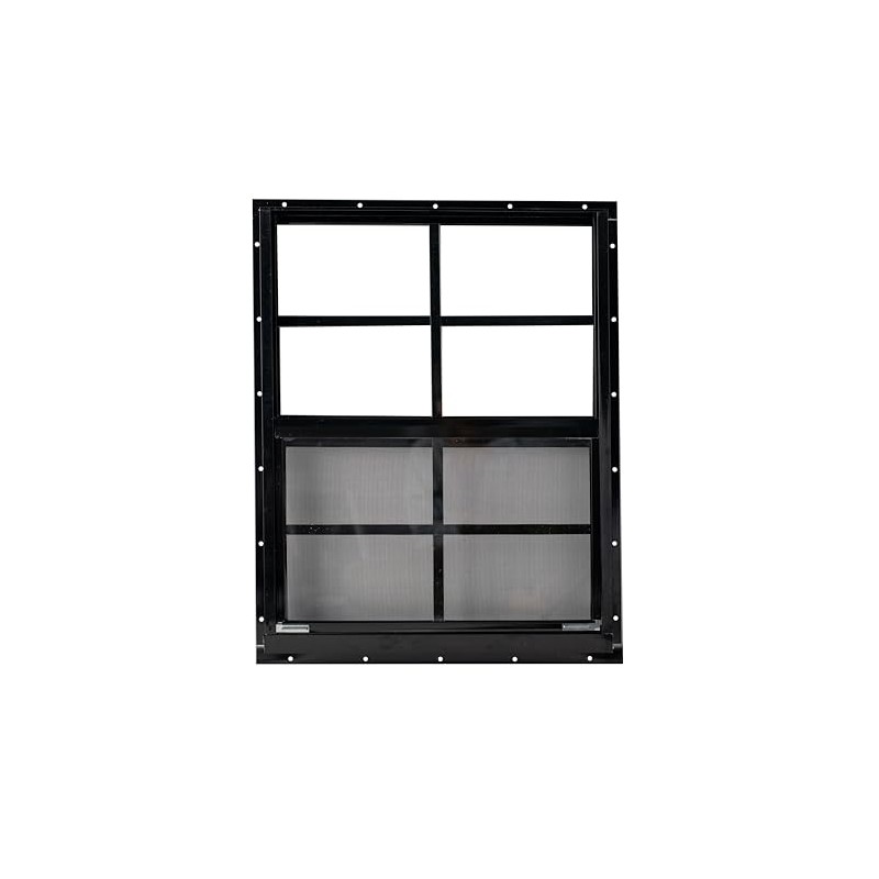 Shed Window 24x27 Flush - Vertical Slider with Bug Screen