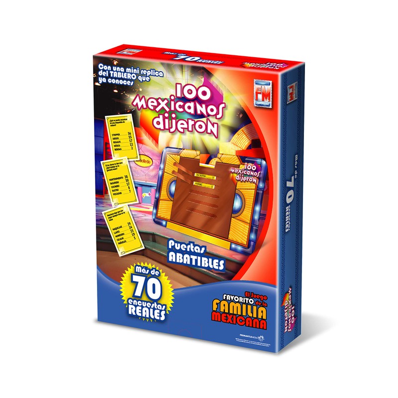 Fotorama 100 Mexicanos Viaje| Juego de Mesa