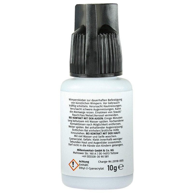 MilleniumHair Sensitive Eyelash Glue for Allergy Sufferers for Eyelash Extension: