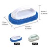 4 x Bathtub Tile Cleaning Sponge Brushes Scouring Pads Brushes