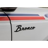 2021-2024 Ford Bronco Classic Gloss Black Fender Badge Kit M-1447-BSGS