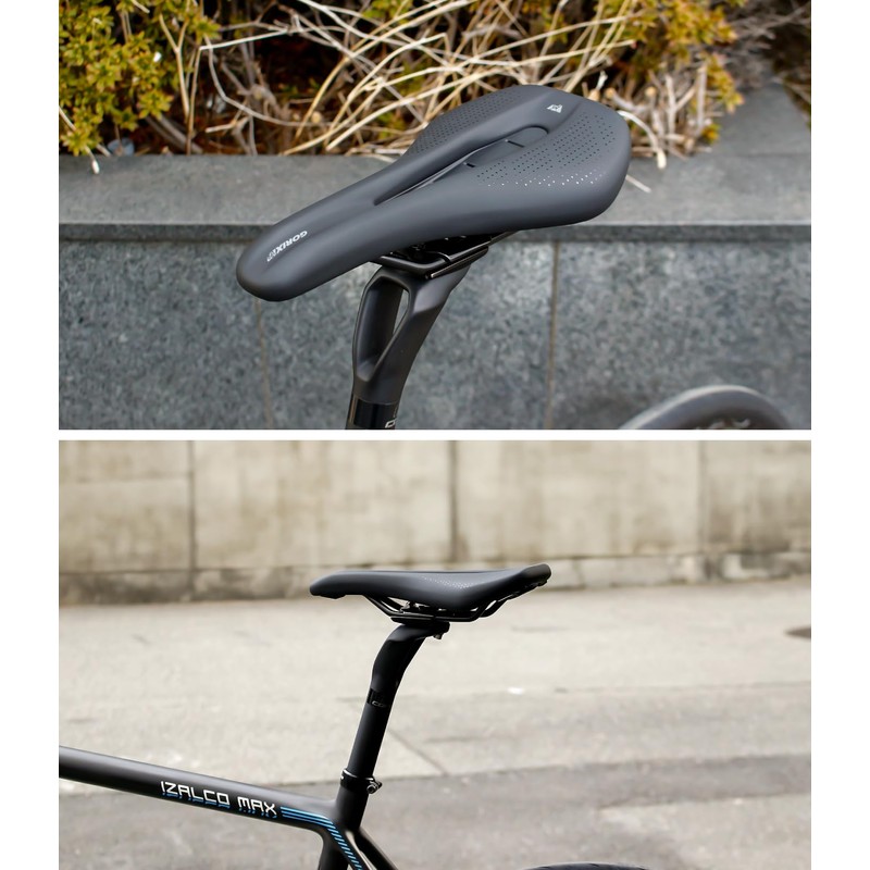 GORIX Bicycle Saddle Wide Shock Absorption Waterproof Abrasion Resistant Mountain