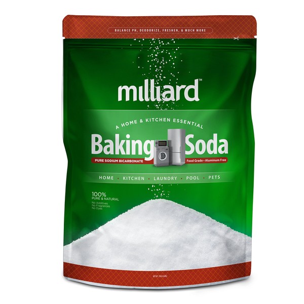 Milliard Sodium Bicarbonate USP (AKA Baking Soda/Bicarbonate of Soda) (19 Pound)