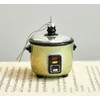 The Bridge Collection 3.25" Glittery Hand-Painted Glass Slow Cooker Ornament