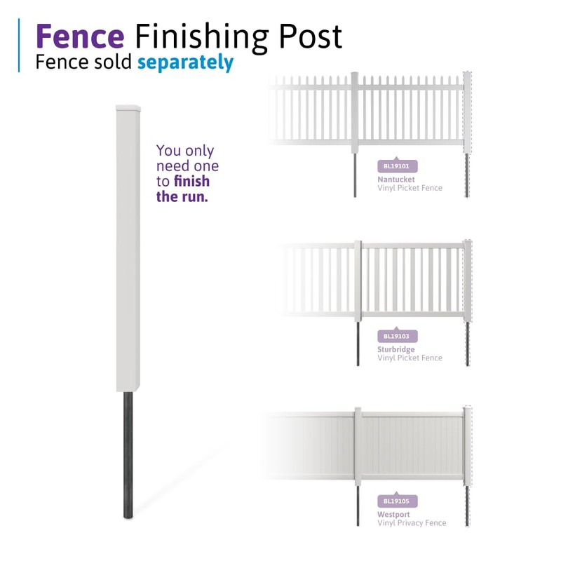 4ft Tall (1 Unit) No Dig WamBam Finishing Post with