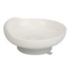 Spill Proof Scoop Plate with Anti Skid Base, Easy Food