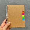 10 Piezas Libreta Ecologica Con Notas Adheribles Esquela