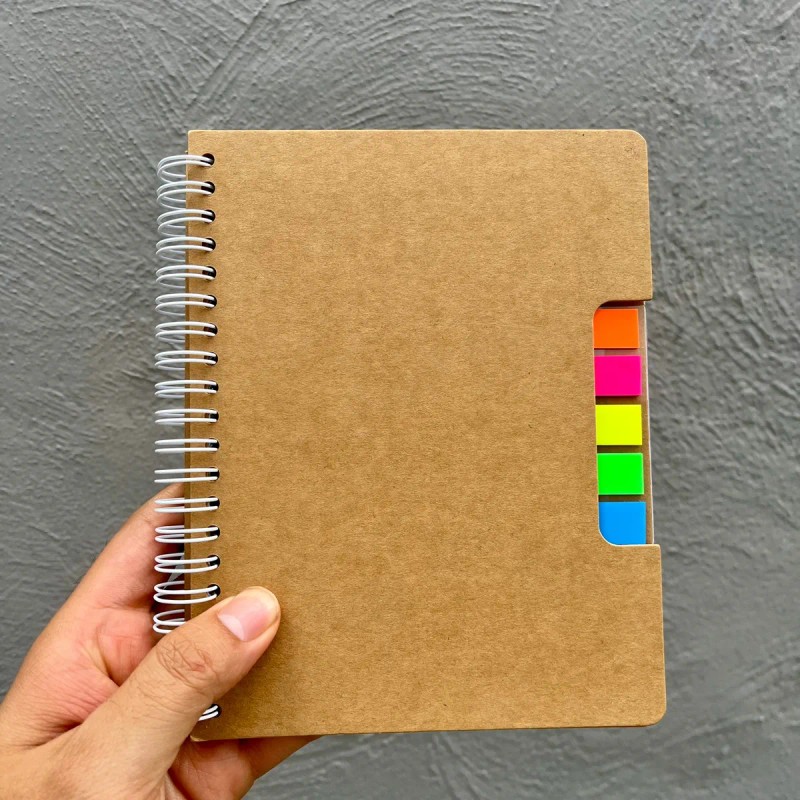 10 Piezas Libreta Ecologica Con Notas Adheribles Esquela