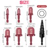 Hakkin 7Pcs Swaging Tool Drill Bit Set, Pipe Expander Tool