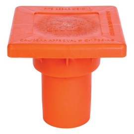 Construction Rebar Impalement Protective Safety Cap - OSHA Approved #3-#11 Rebar Type S - OSHA Square - (10M-25M) (100, Pack of 100)