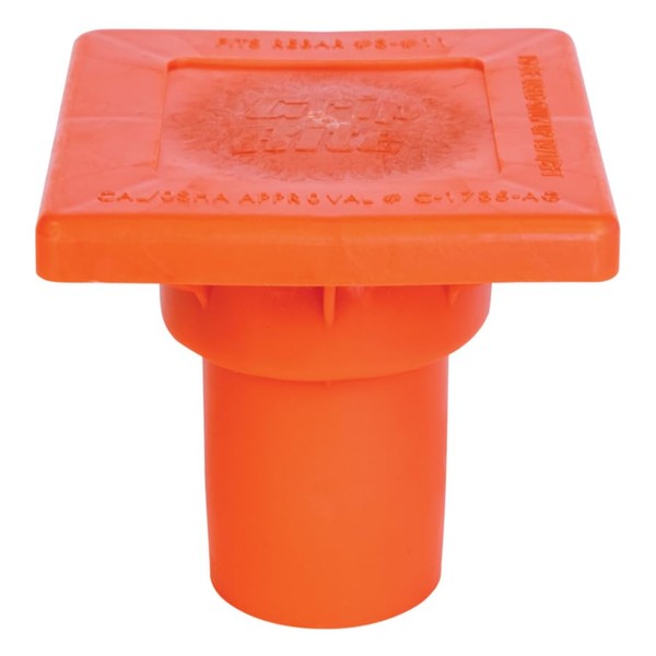 Construction Rebar Impalement Protective Safety Cap - OSHA Approved #3-#11