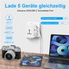 Travel Adapter Worldwide, Universal Travel Plug with 2 USB A