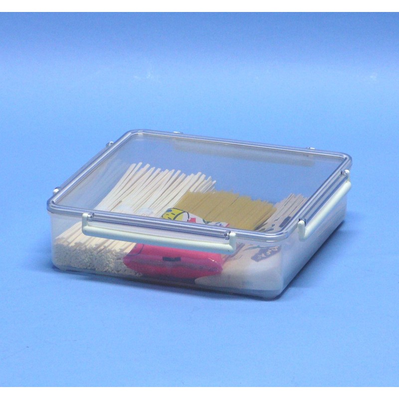 Homey Original Plastics Ware 150709 Locking Storage Container, Seaweed Case